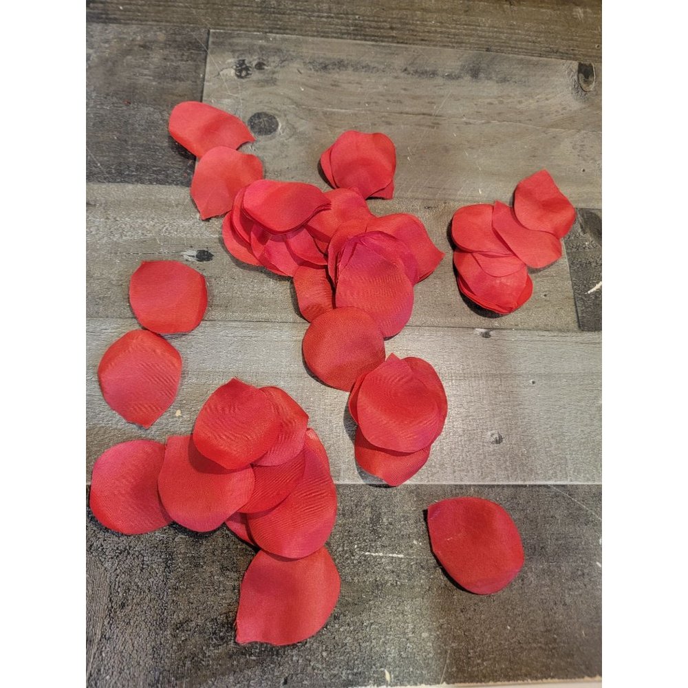 Valentines day fake red‎ rose petal set decor flower
